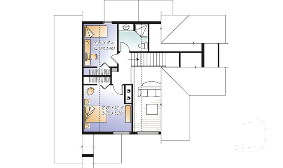Étage -  - Chèvrefeuille 