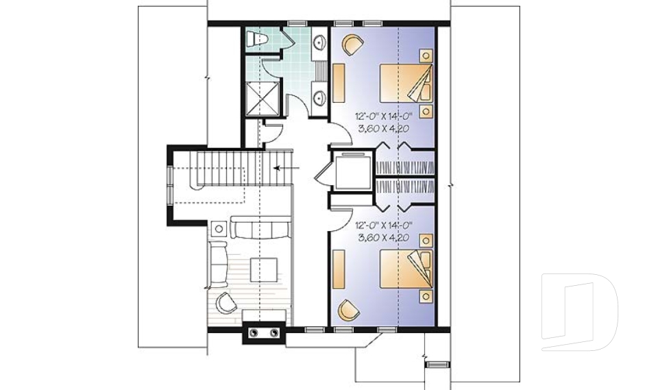 Étage -  - Coquelicot