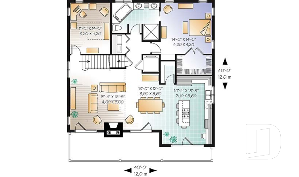 Rez-de-chaussée -  - Coquelicot