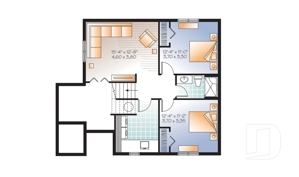 Sous-sol -  - Cascade