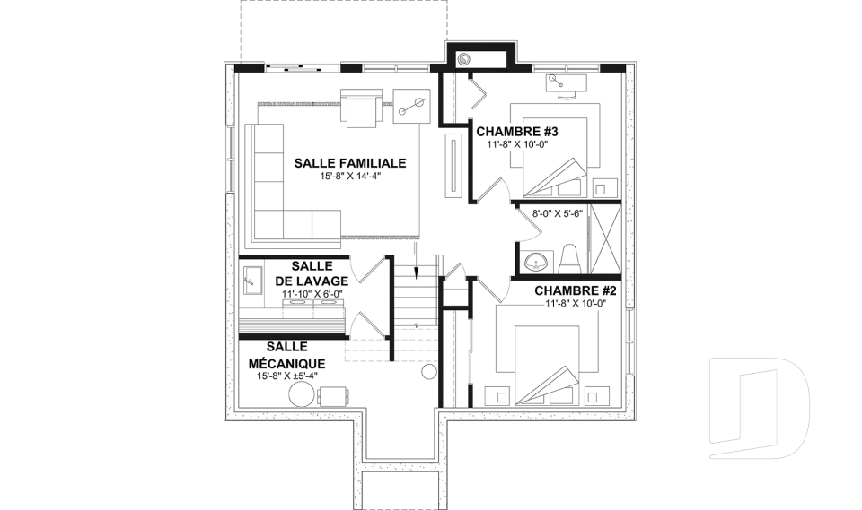 Sous-sol -  - Lombard