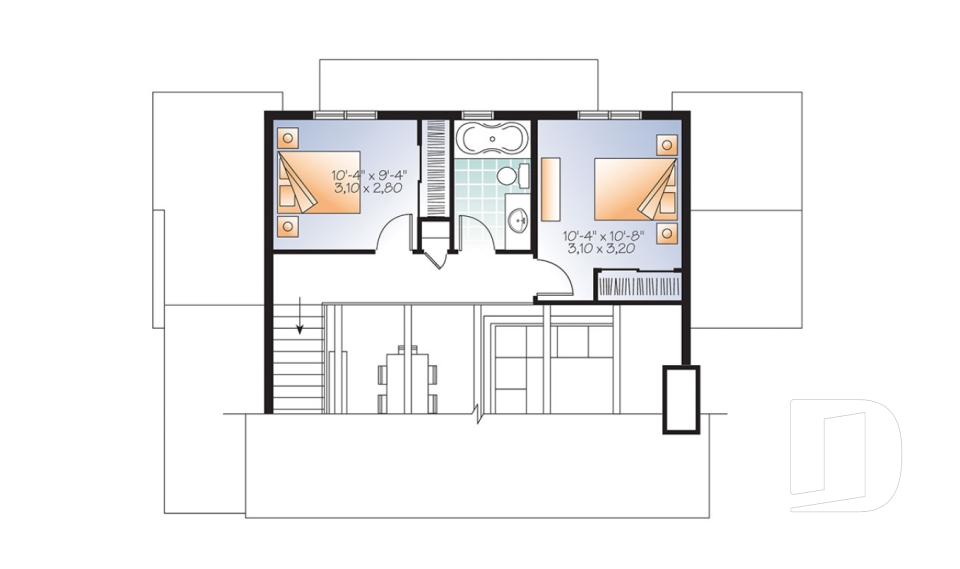 Étage -  - Montaigne