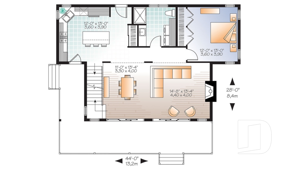 Rez-de-chaussée -  - Montaigne