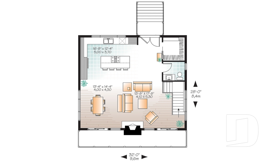 Rez-de-chaussée -  - Dahilia