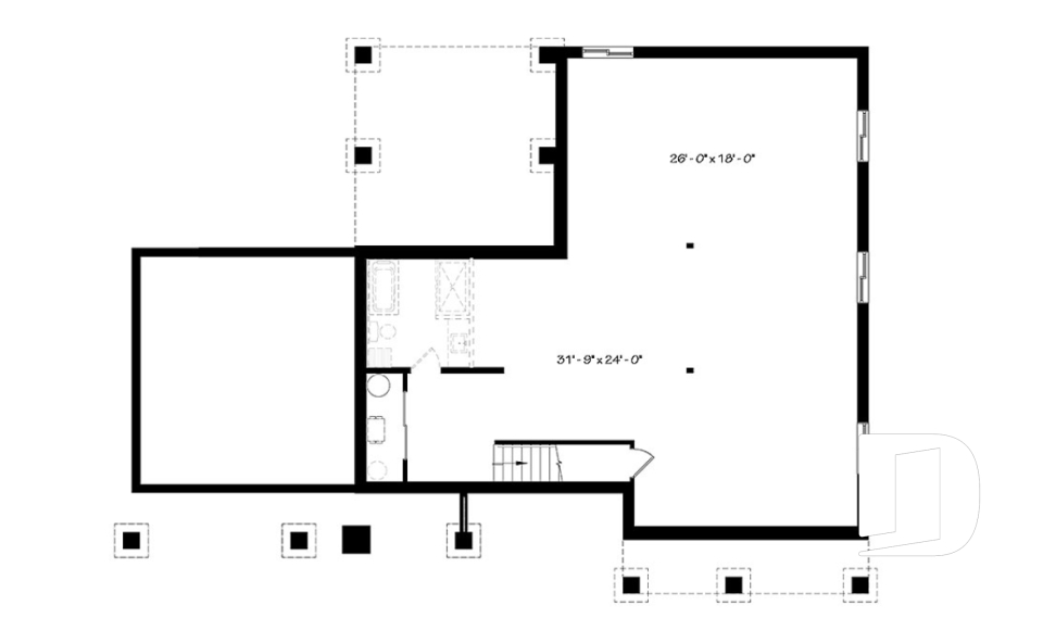 Sous-sol -  - Olympe 3