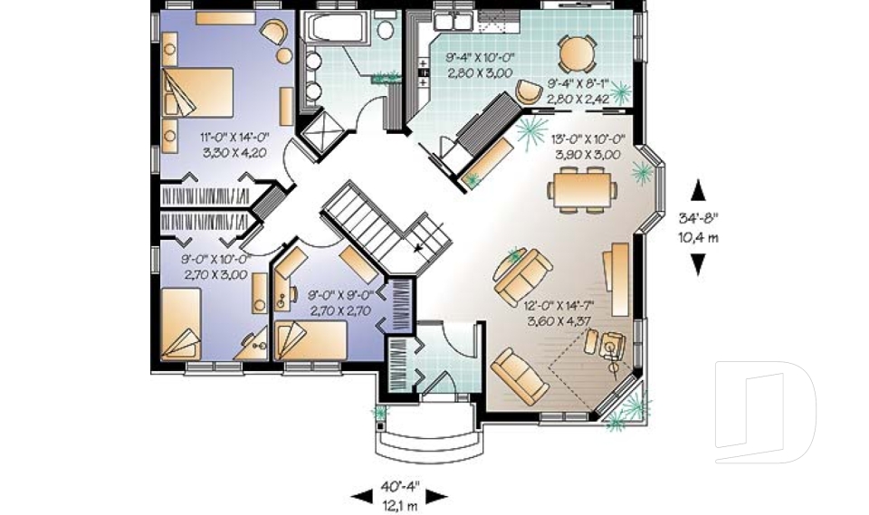 Rez-de-chaussée -  - Adelmine 2