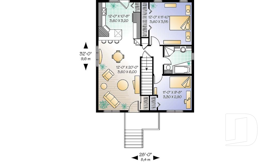 Rez-de-chaussée -  - Arthur 2