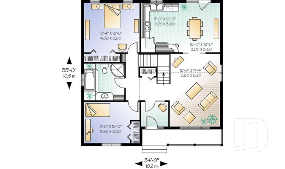 Rez-de-chaussée -  - Lamartine