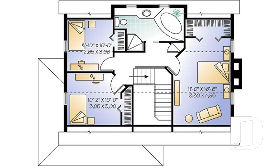 Étage -  - Beauséjour 2