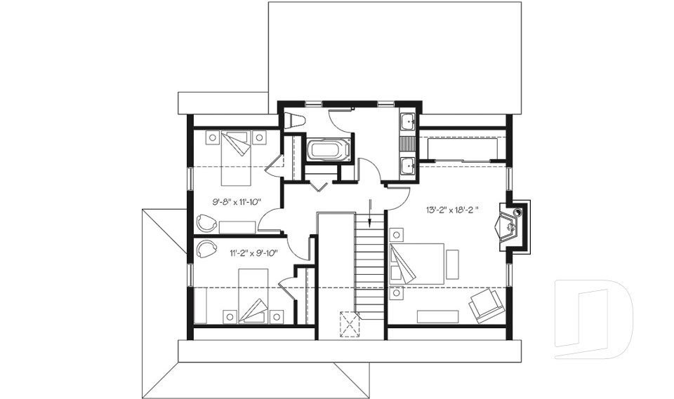 Étage -  - Beauséjour 3