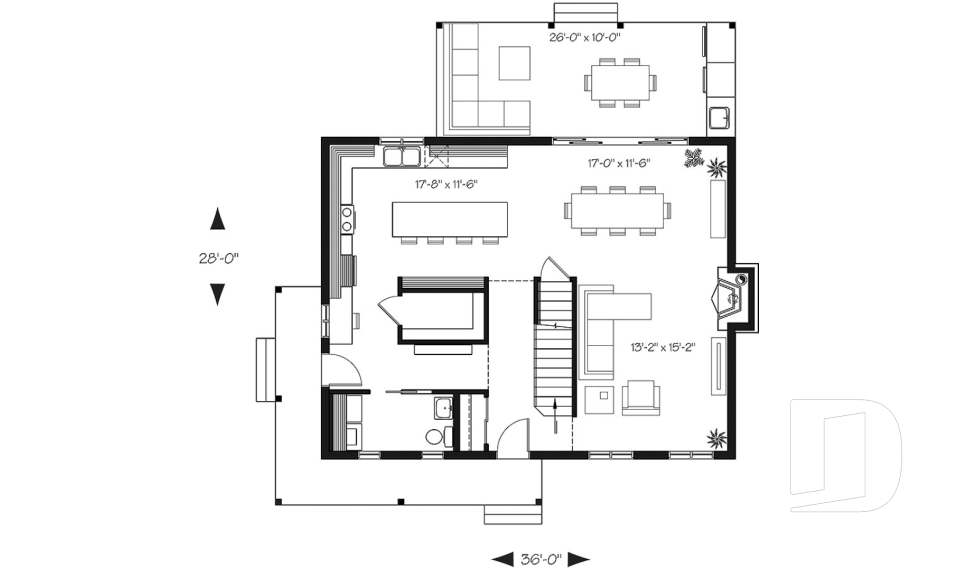 Rez-de-chaussée -  - Beauséjour 3
