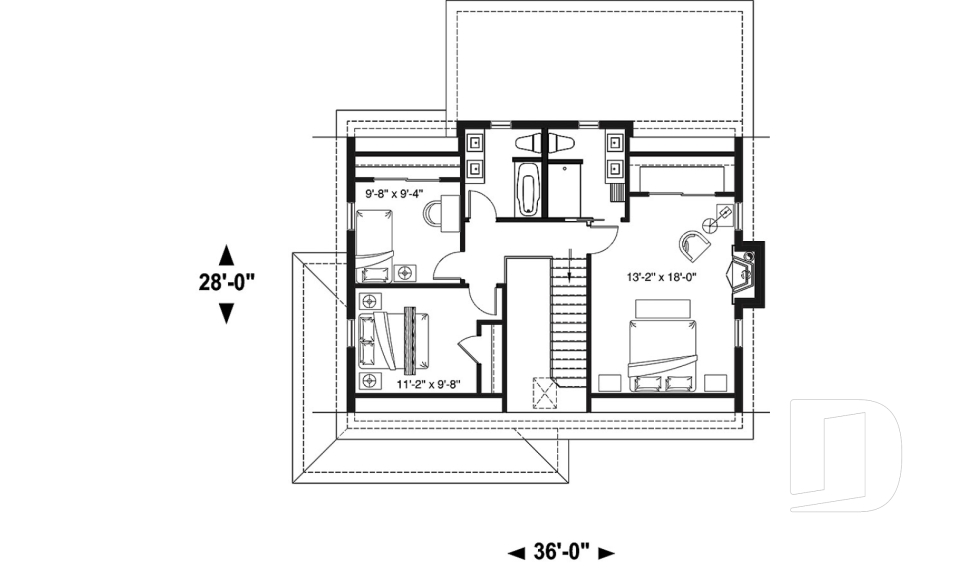 Étage -  - Beauséjour 4