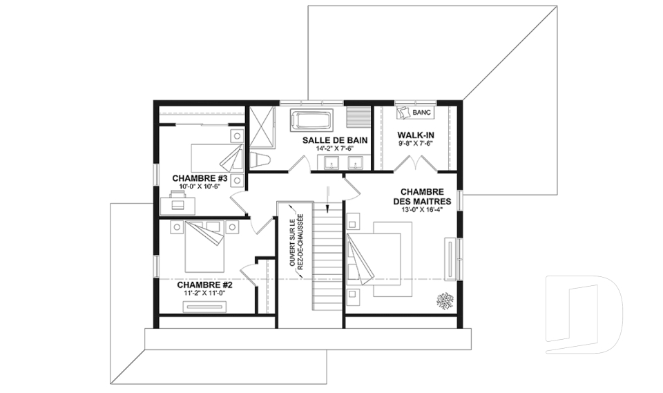 Étage -  - Beauséjour 5