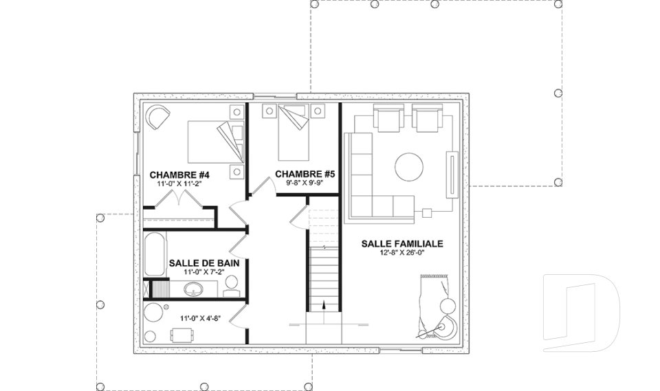 Sous-sol aménagé (Optionel $) -  - Beauséjour 5
