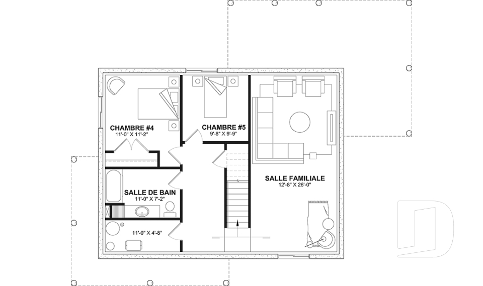 Sous-sol aménagé (Optionel $) -  - Beauséjour 5