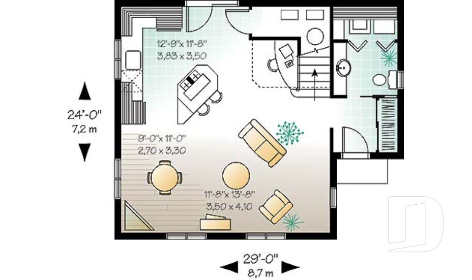 Rez-de-chaussée -  - Adam 2