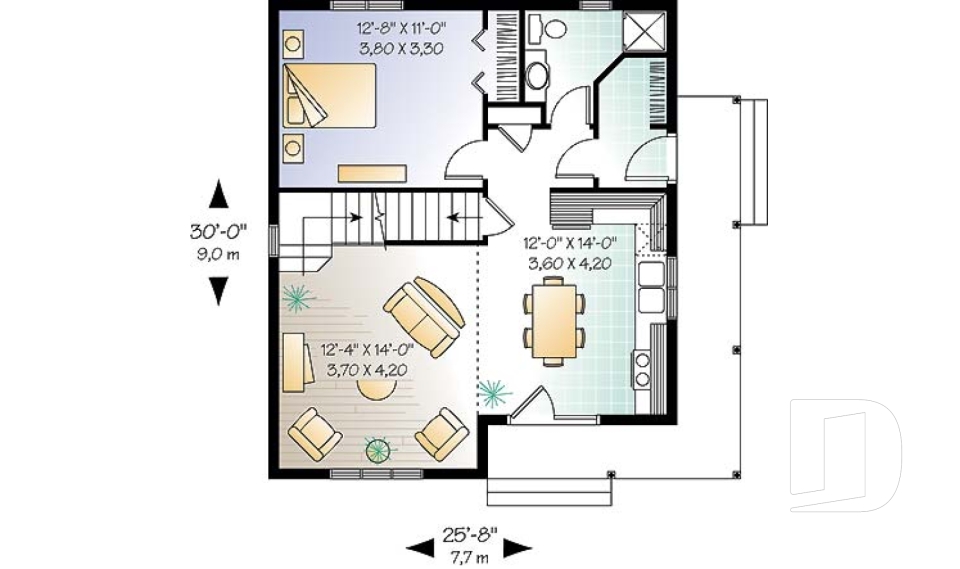 Rez-de-chaussée -  - Gaillon 1