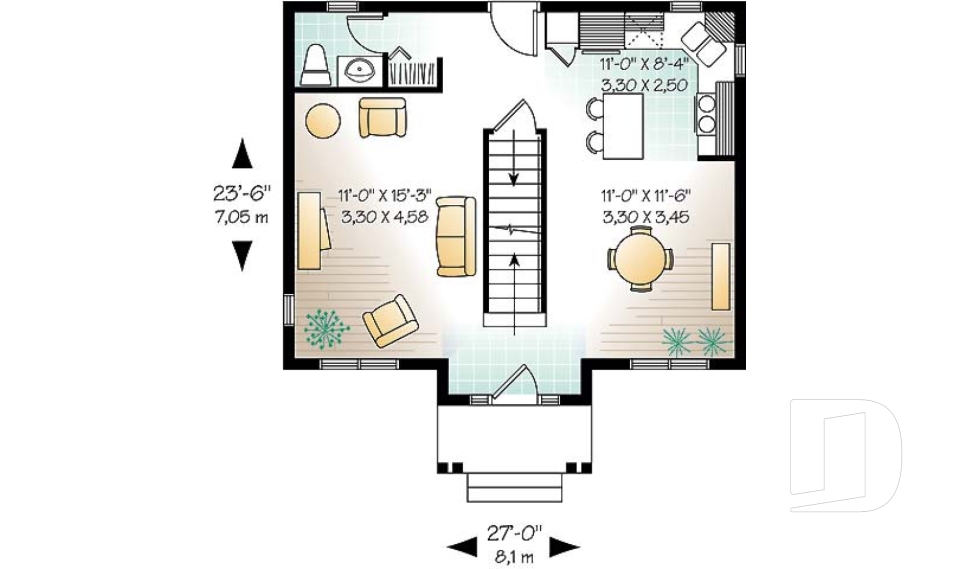 Rez-de-chaussée -  - Duranel