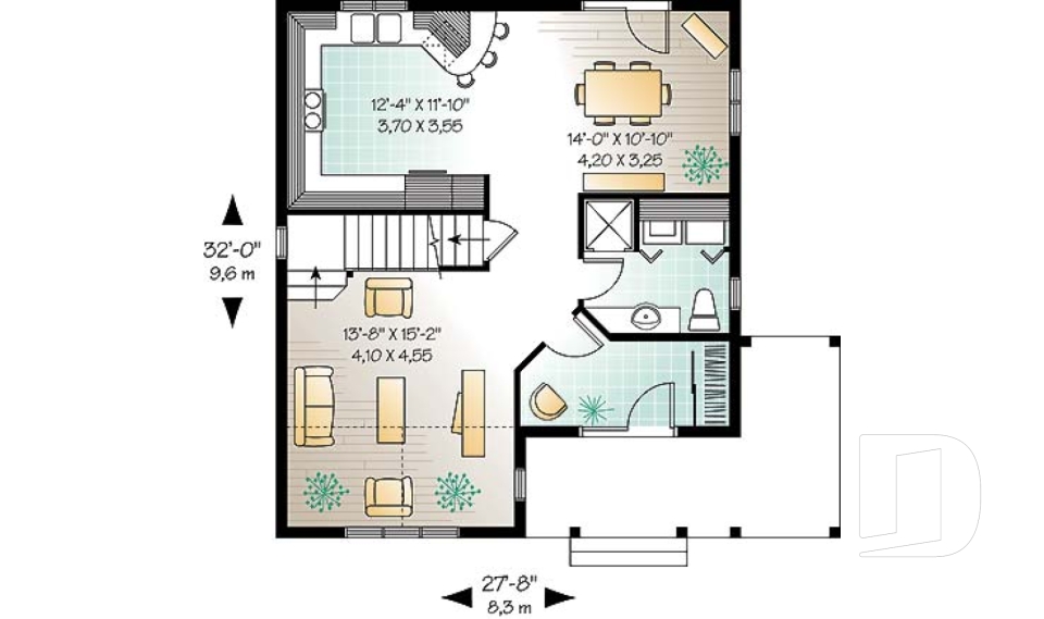 Rez-de-chaussée -  - Devondel 2