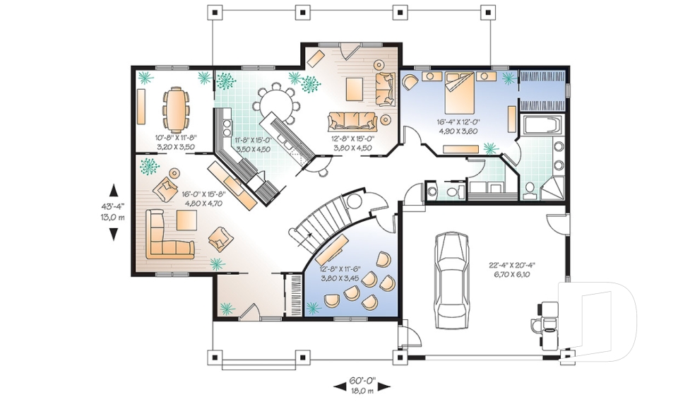 Rez-de-chaussée -  - Trigonella 2