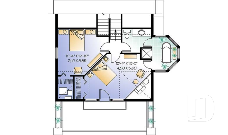 Étage option 2 -  - Jetty 2
