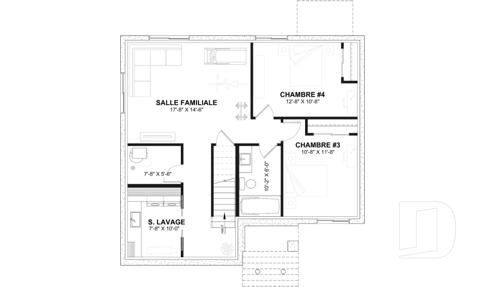 Sous-sol aménagé -  - Kimiko