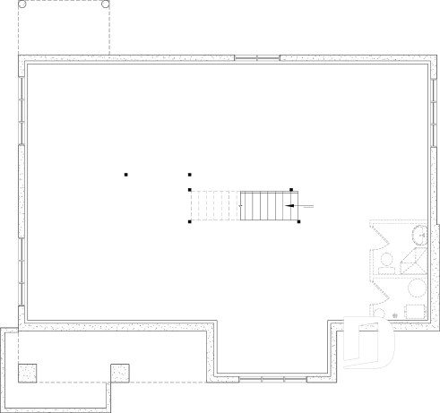 Sous-sol aménageable - Plain-pied avec 3 chambres au rez-de-chaussée et possible 2 chambres suppl. au sous-sol (optionnel $) - Charlotte