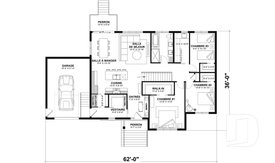 Rez-de-chaussée -  - Hudson