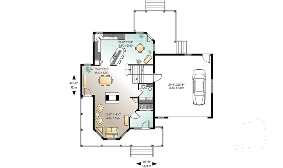 Rez-de-chaussée -  - Mathilde 3