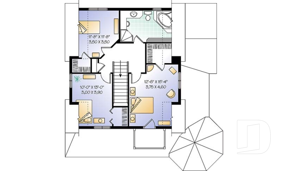Étage -  - Fougère