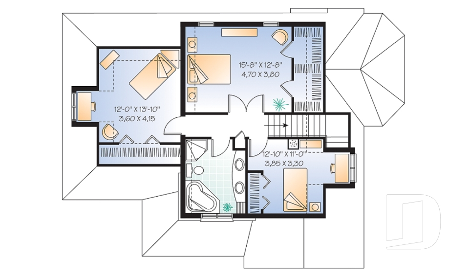 Étage -  - Amiral 2