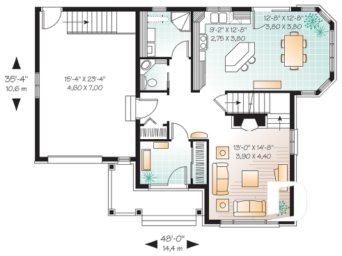 Rez-de-chaussée -  - Amiral 2