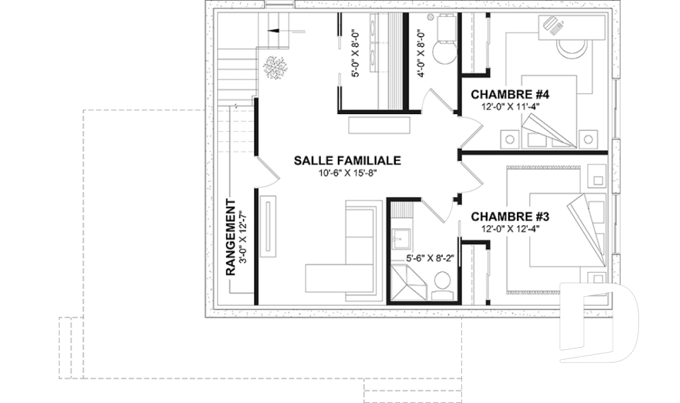 Sous-sol aménagé (Optionel $) -  - Kief