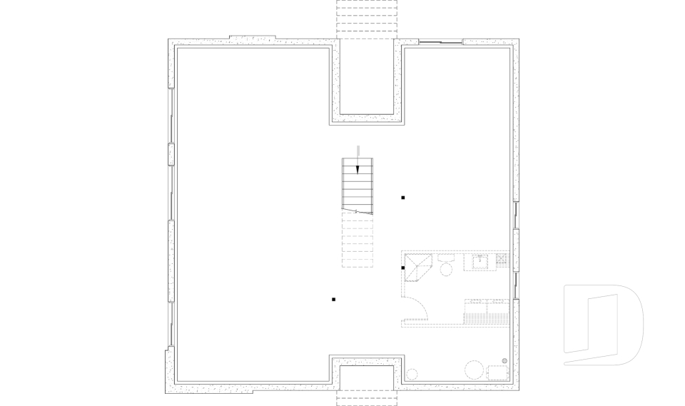 Sous-sol aménageable -  - Intervalle