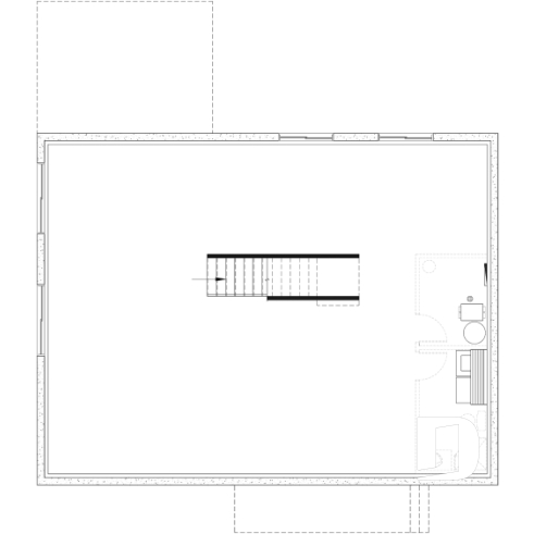 Sous-sol aménageable - Plan de maison éco-responsable, 1 à 3 chambres + bureau, sous-sol aménagé (optionel $) - Promenade