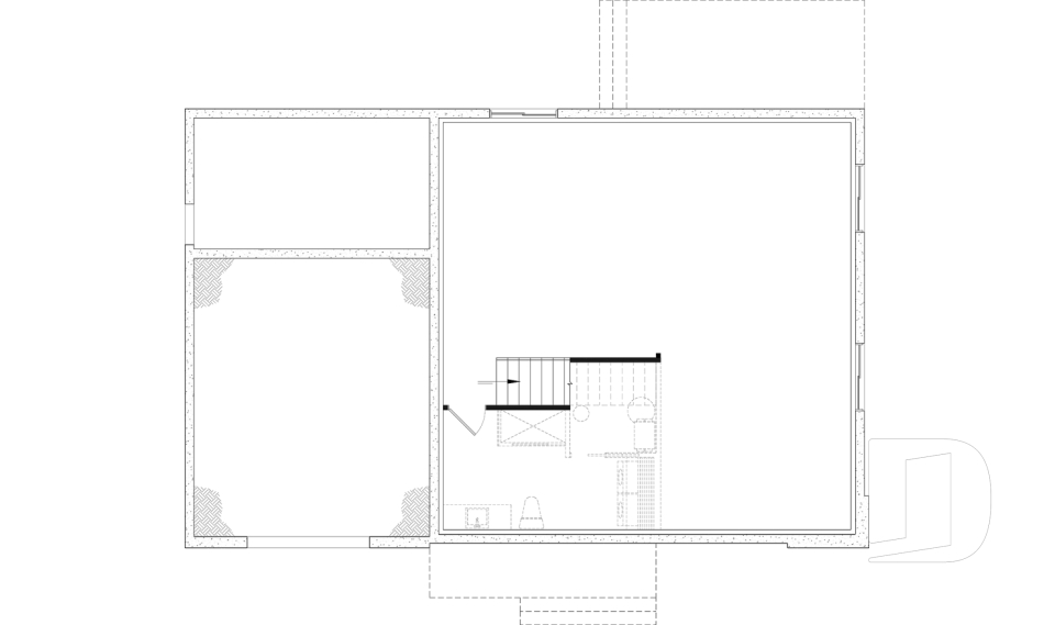 Sous-sol aménageable -  - Cime