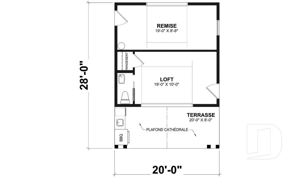 Rez-de-chaussée -  - Casita
