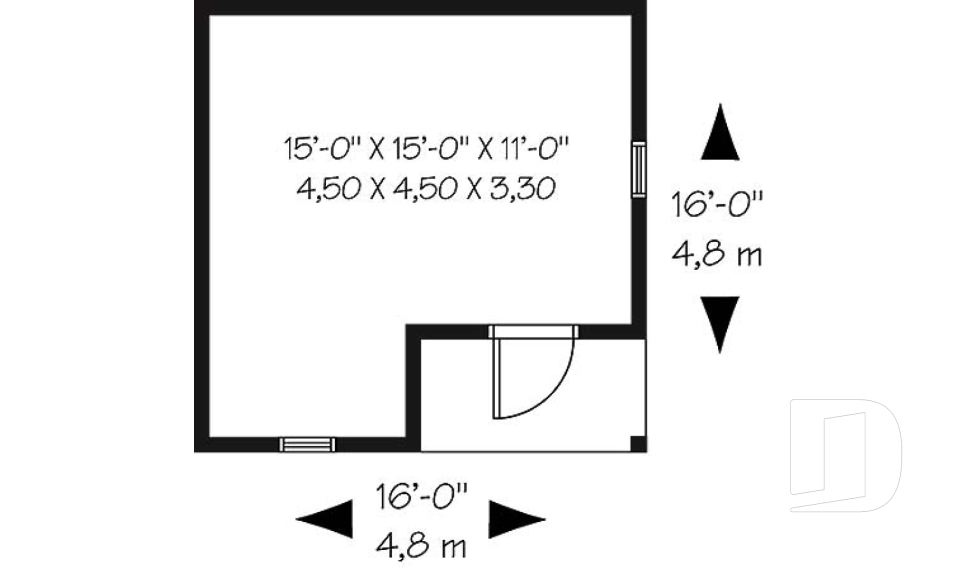Rez-de-chaussée -  - Oustalet 2