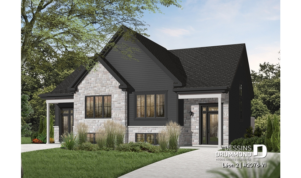 Vue avant - MODÈLE DE BASE - Léon 2