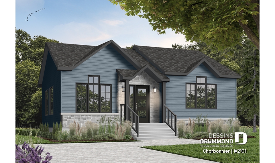 Version couleur no. 3 - Vue avant - Charbonnier