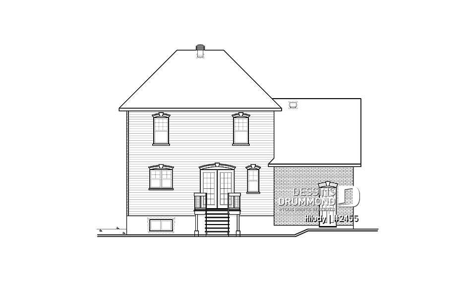 Élévation arrière - Kiludy