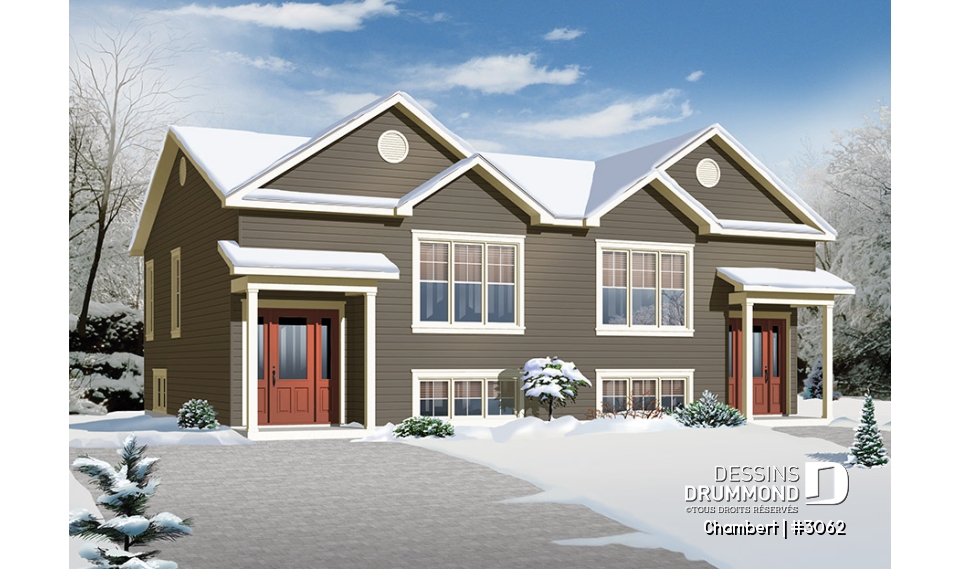 Vue avant - MODÈLE DE BASE - Chambert