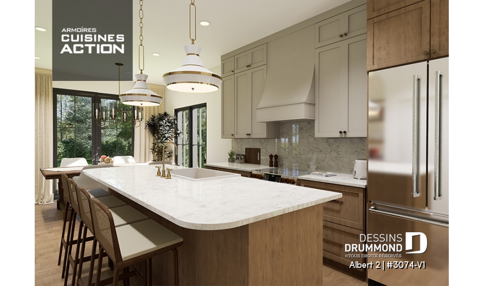 Vue avant - MODÈLE DE BASE - Albert 2