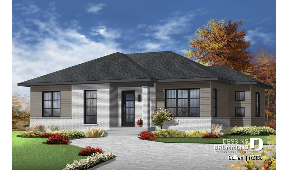 Vue avant - MODÈLE DE BASE - Gallieni