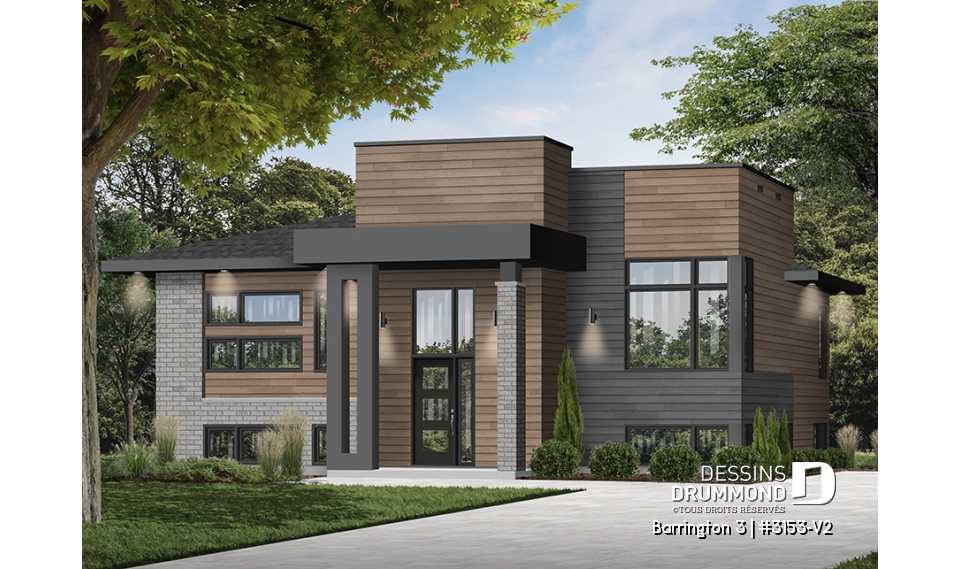 Vue avant - MODÈLE DE BASE - Barrington 3