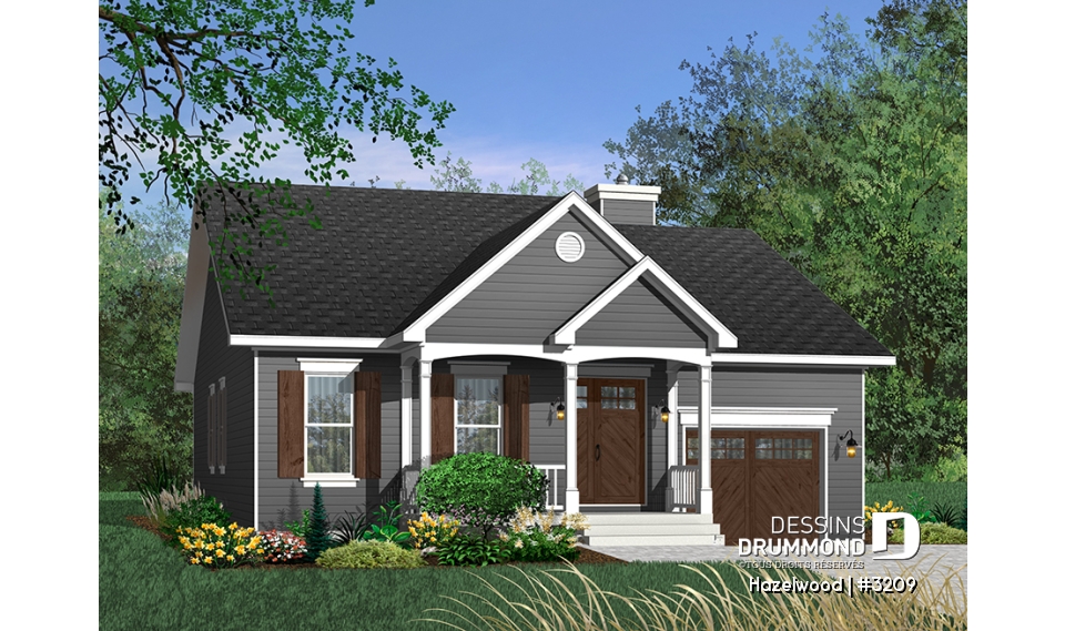 Version couleur no. 1 - Vue avant - Hazelwood