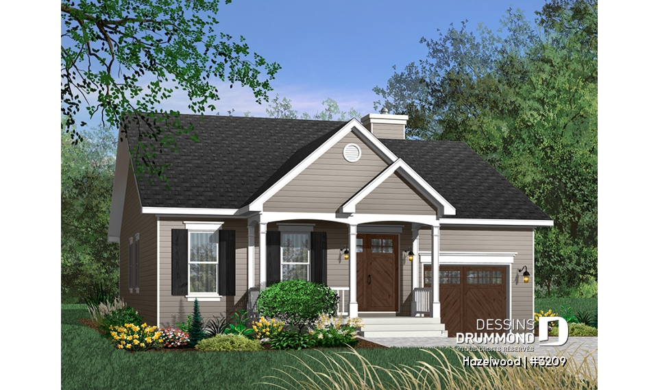 Vue avant - MODÈLE DE BASE - Hazelwood