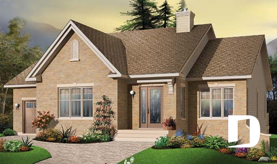 Vue avant - MODÈLE DE BASE -  - Caplan