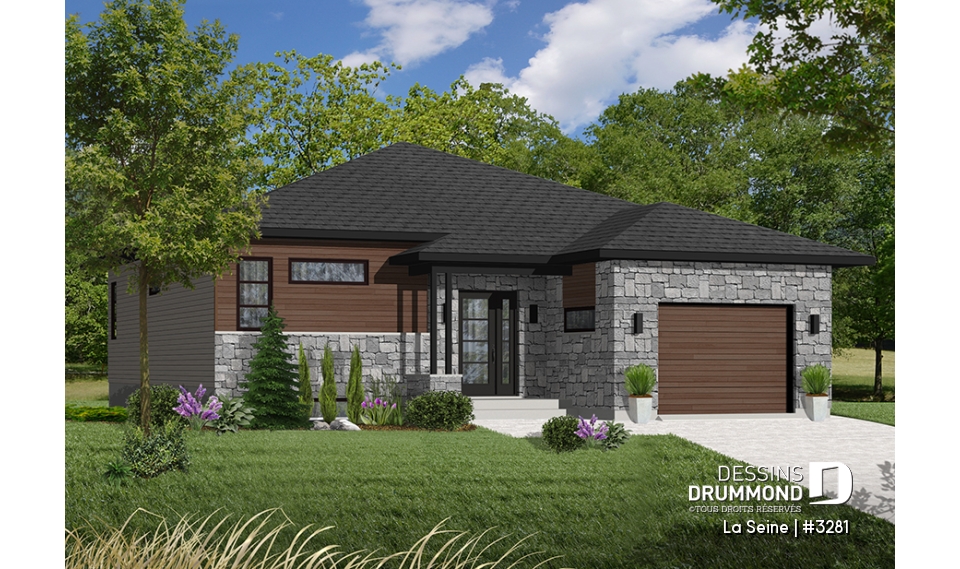 Version couleur no. 1 - Vue avant - La Seine