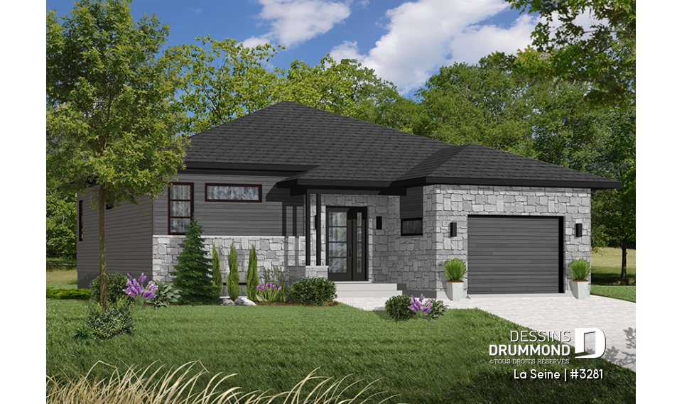 Version couleur no. 3 - Vue avant - La Seine